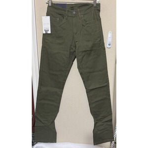 NWT Jachs NY Men’s 28x34 Casual Pants 5 pocket Army Green Stretch Twill Cotton